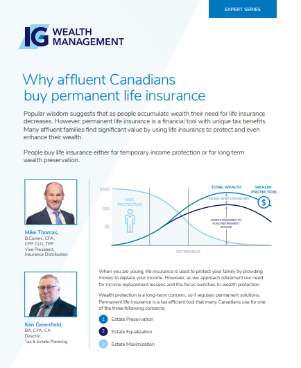 Whitepaper - Why Affluent Canadians Buy Life Insurance